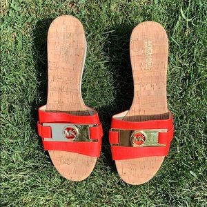 Michael Kors Cork Platforms